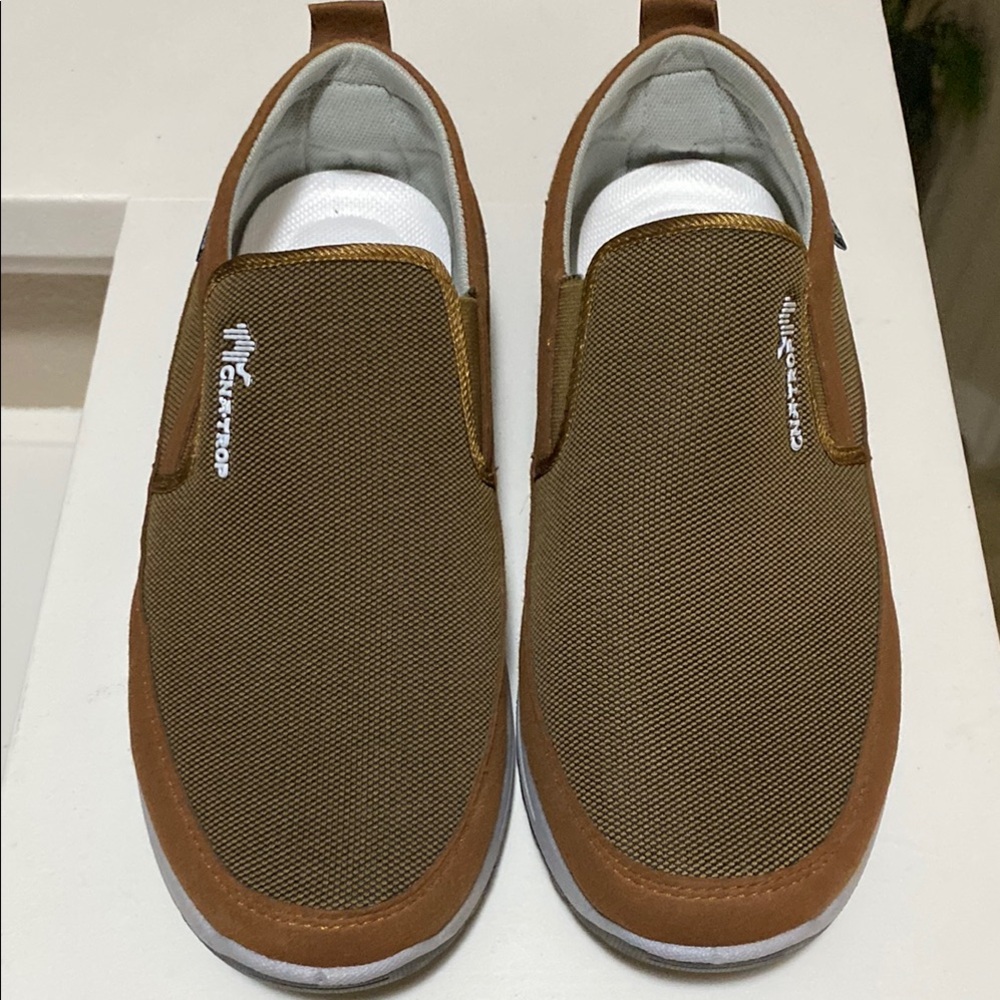CNA Trop Brown Loafers Slip-Ons Casual Comfort